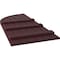Ekena Millwork Americraft 6-Board (3 Batten) Wood Joined Board-n-Batten Shutters w/ Arch Top, ARW401BQ621X77WRH, PR ARW401BQ621X77WRH - alternate 5